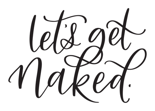 Let's Get Naked Decal