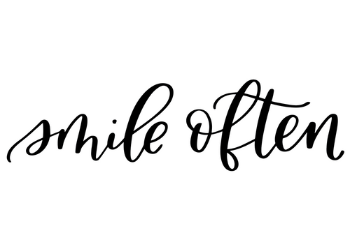 Smile Often Decal