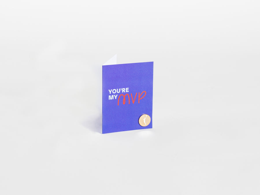 You're my MVP Pin Card // WNBA Collaboration