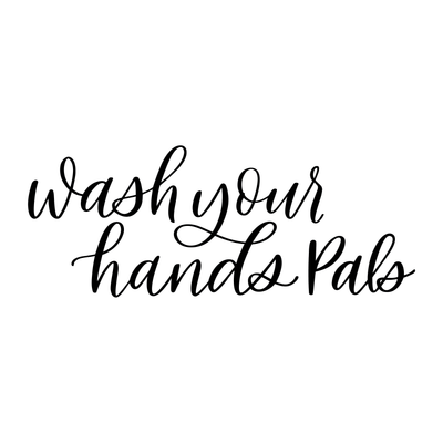 Wash Your Hands Pals Decal