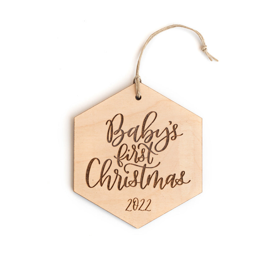 Baby’s first Christmas Ornament