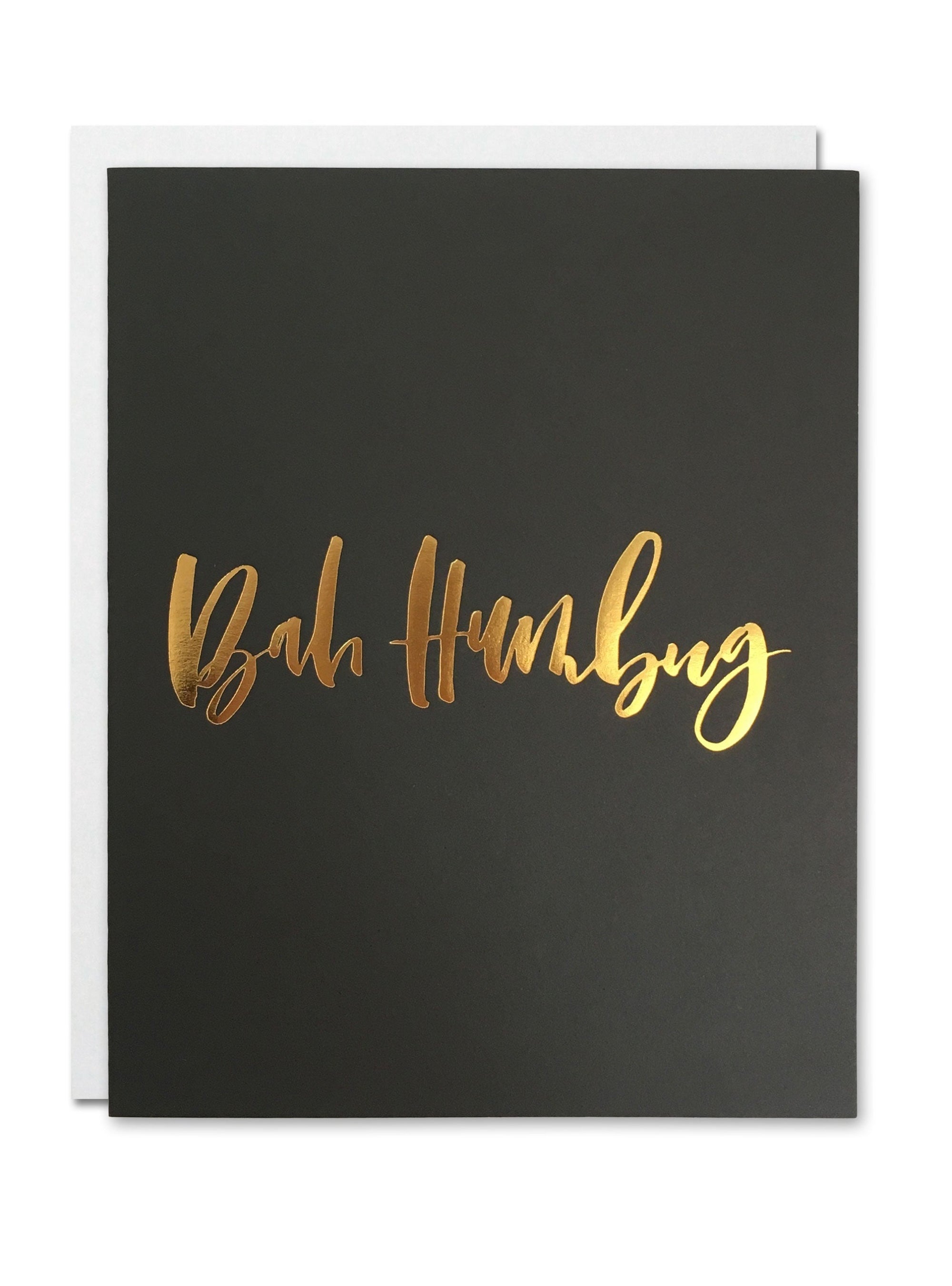 Bah Humbug Card