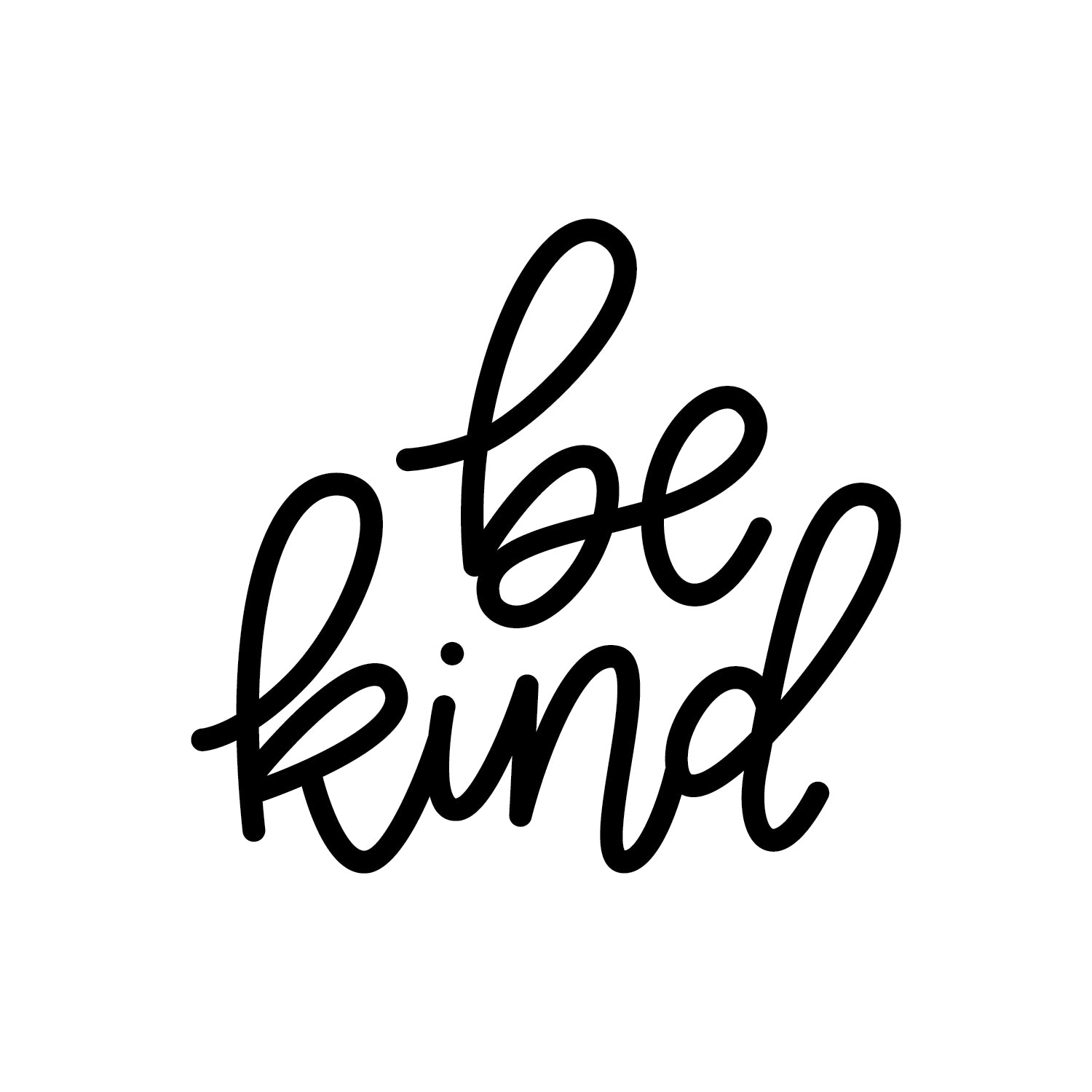Be Kind Decal