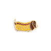 Beagle Hot Dog Pin