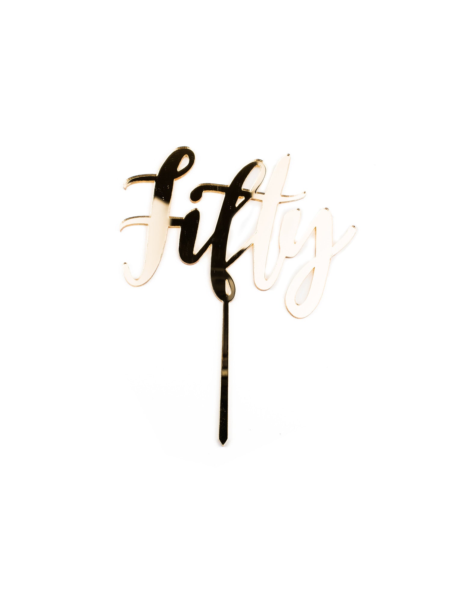 Fifty Cake Topper