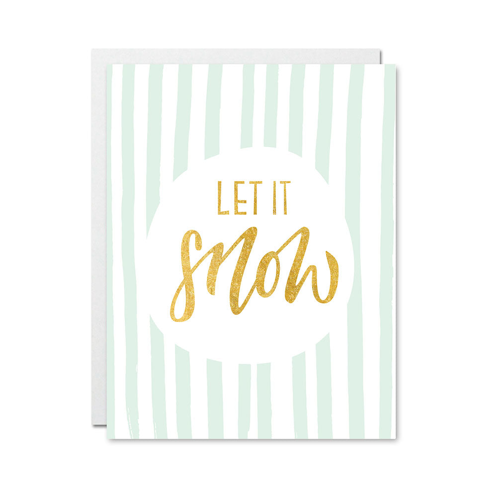 Let It Snow Card