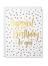 Happiest Birthday to You Card