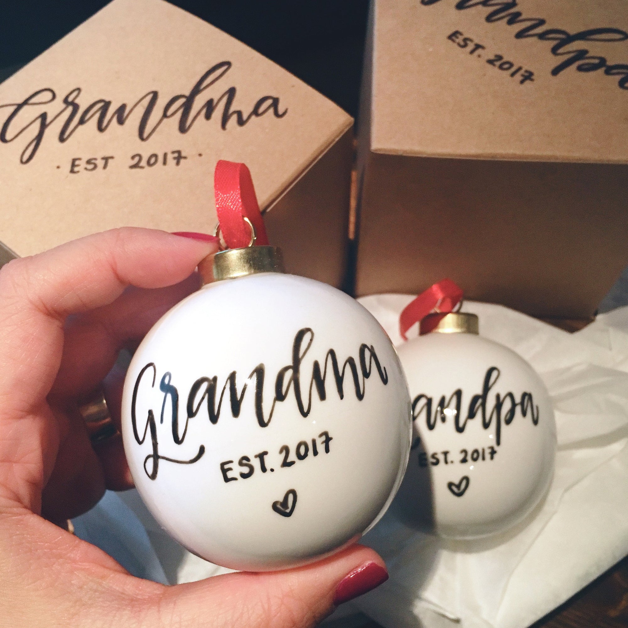 Custom Ceramic Holiday Ornament