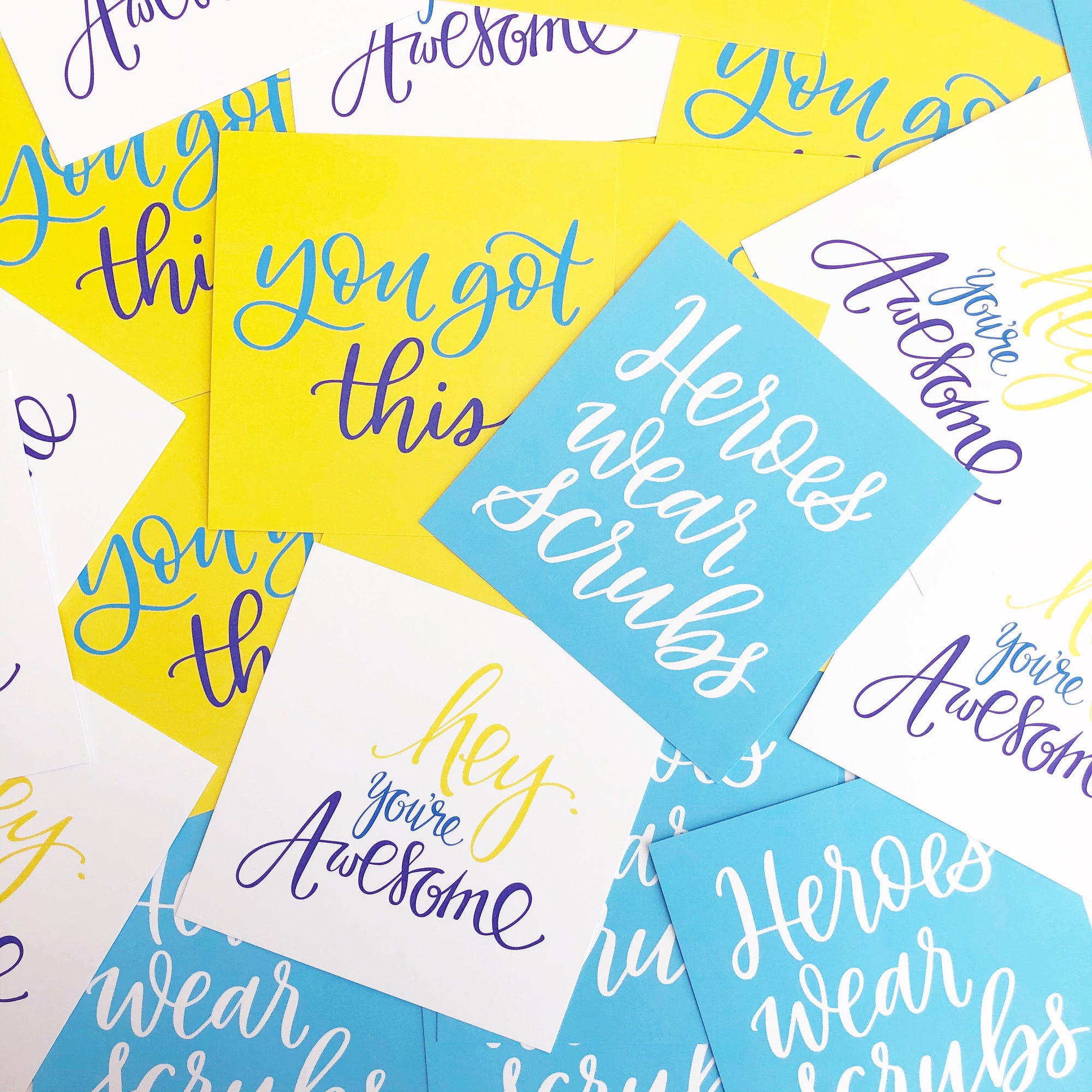 Heroes Wear Scrubs Prints