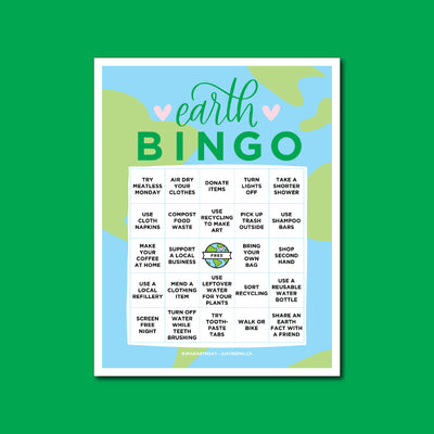 Earth Day Bingo Challenge
