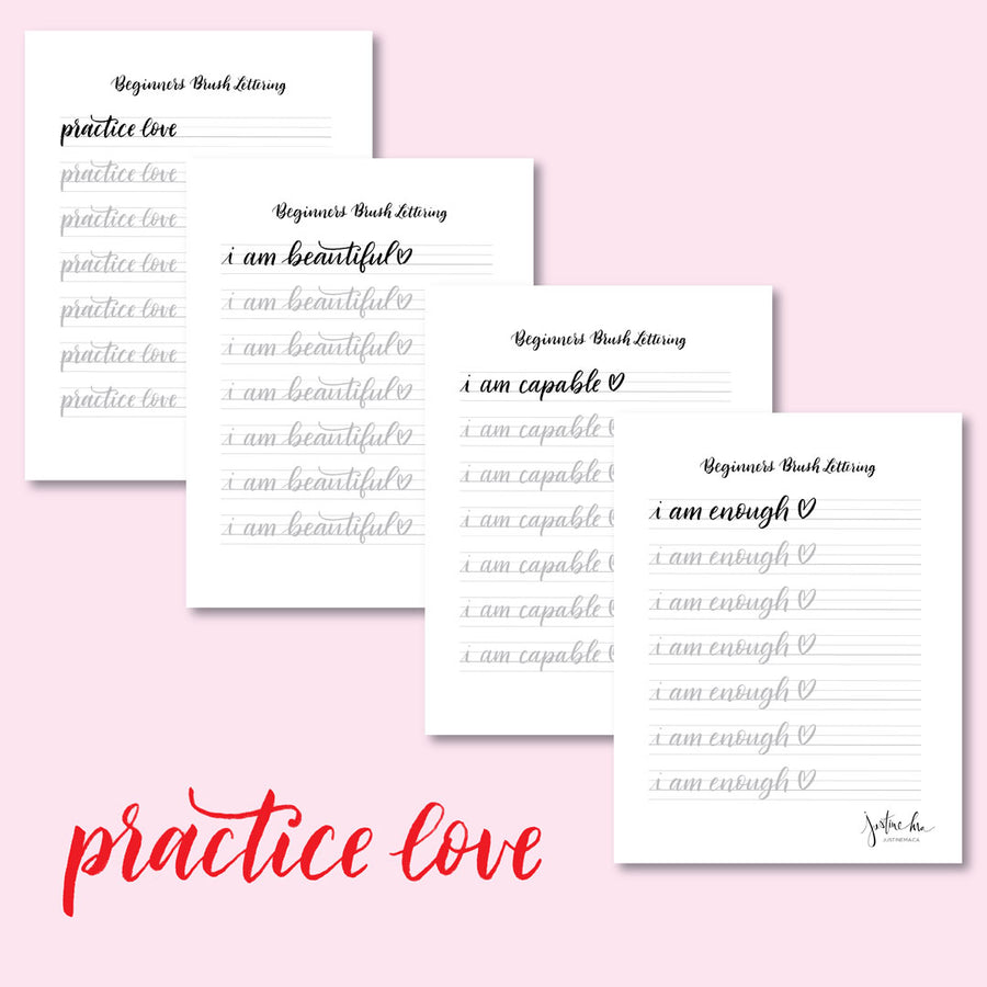 Practice Love Brush Pen Bundle