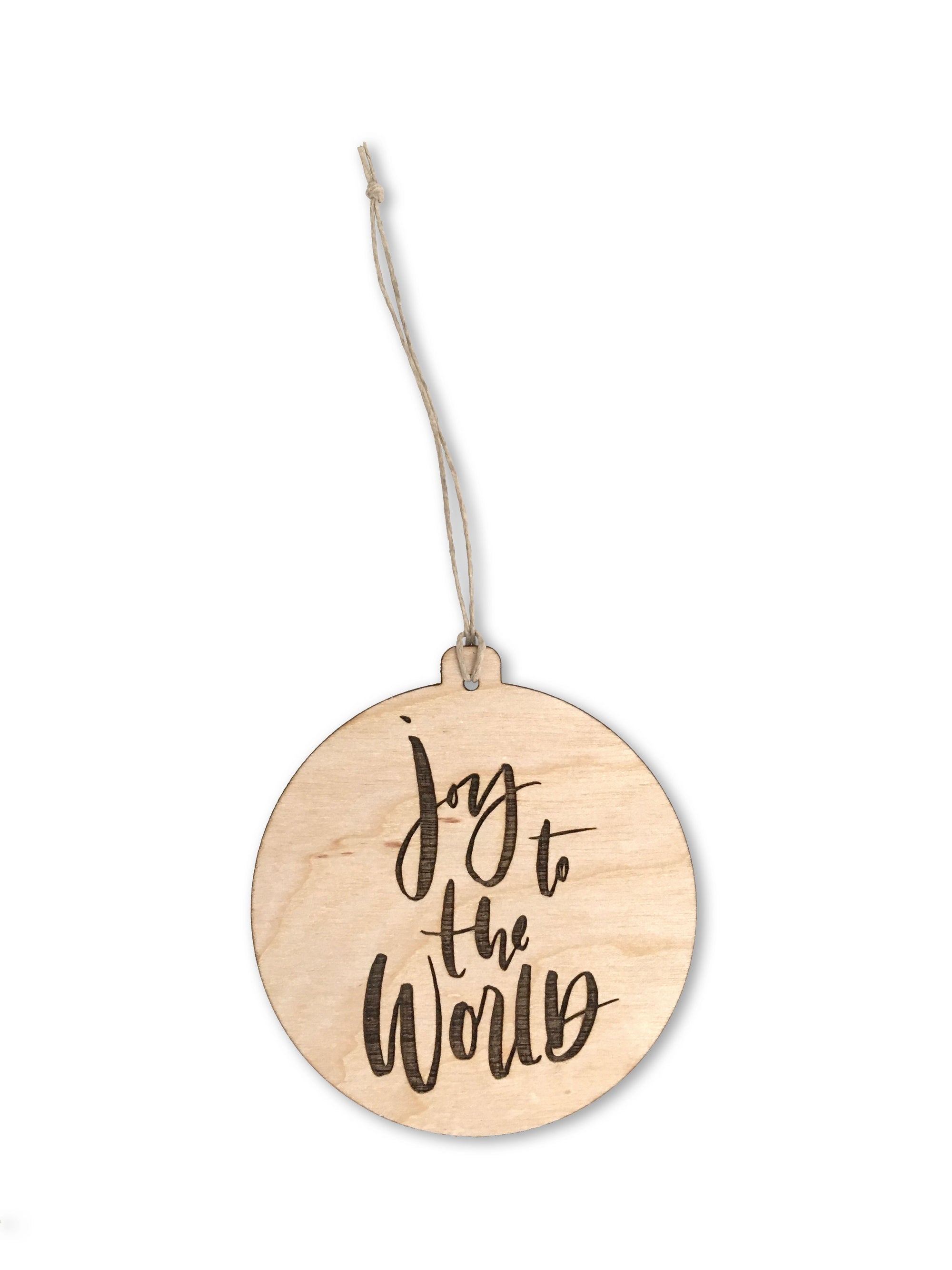Joy to the World Ornament