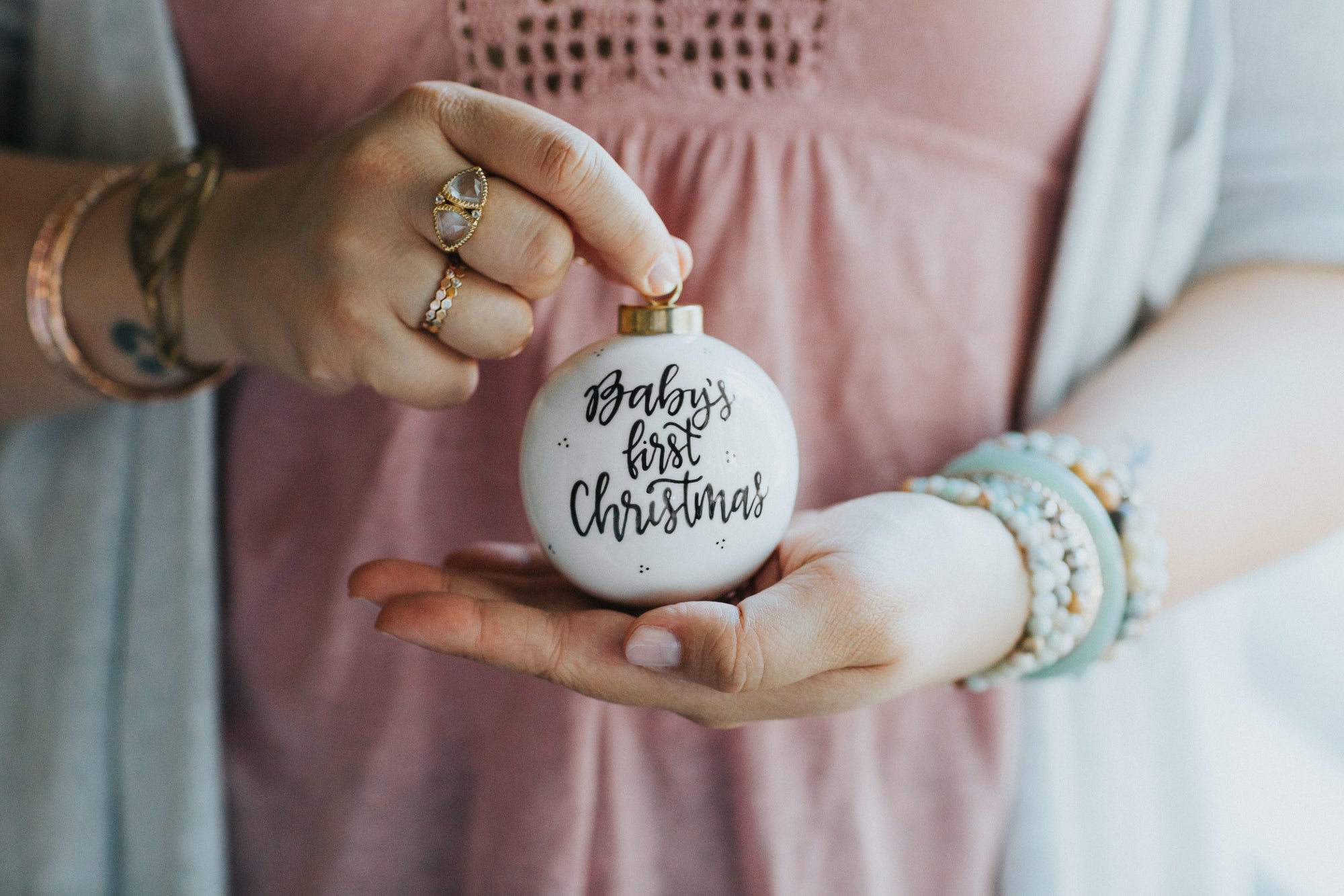 Custom Ceramic Holiday Ornament