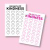 Kindness Chart Instant Download
