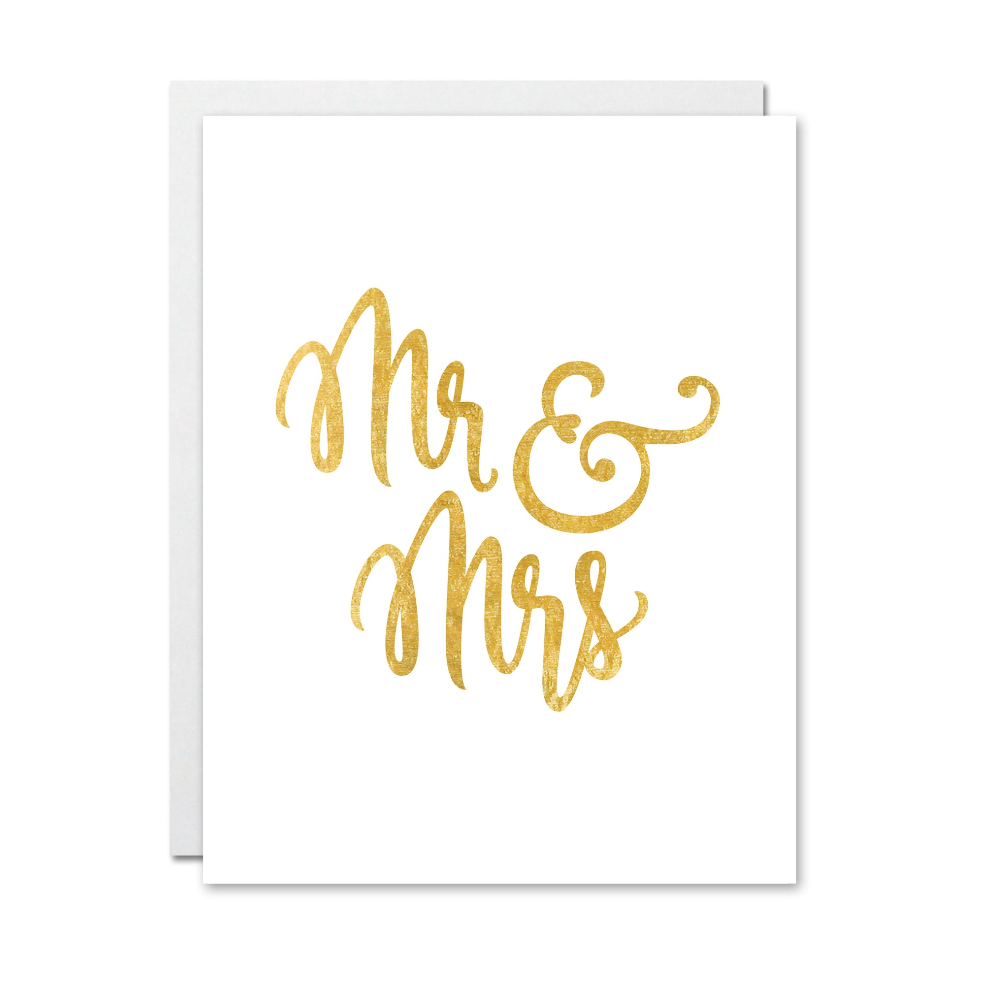 Mr & Mrs Card