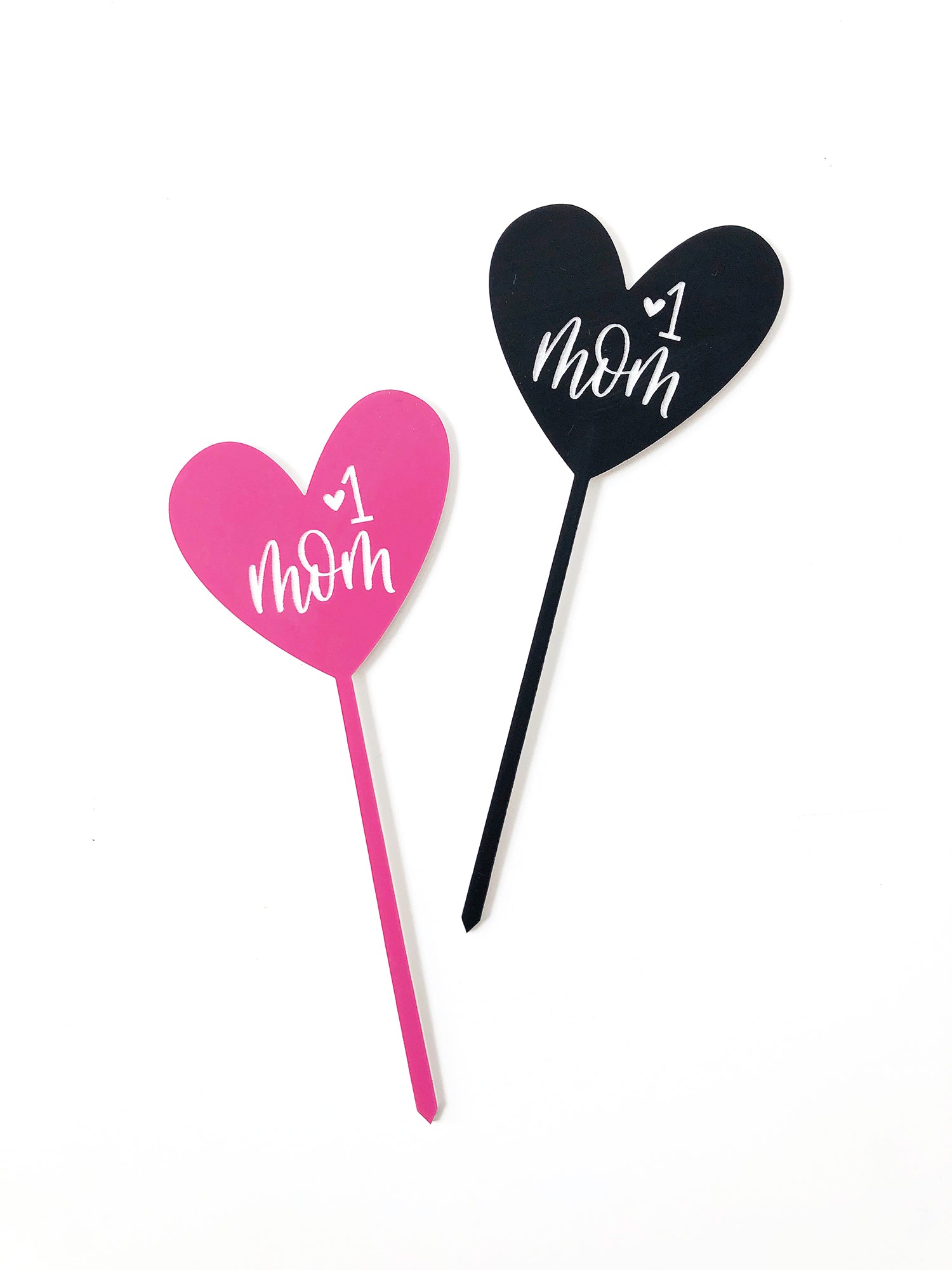 Number 1 Mom Plant Stake