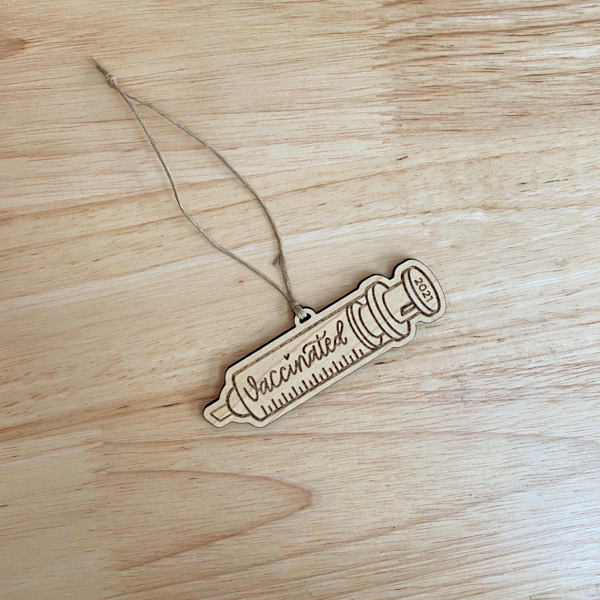 Vaccinated Ornament