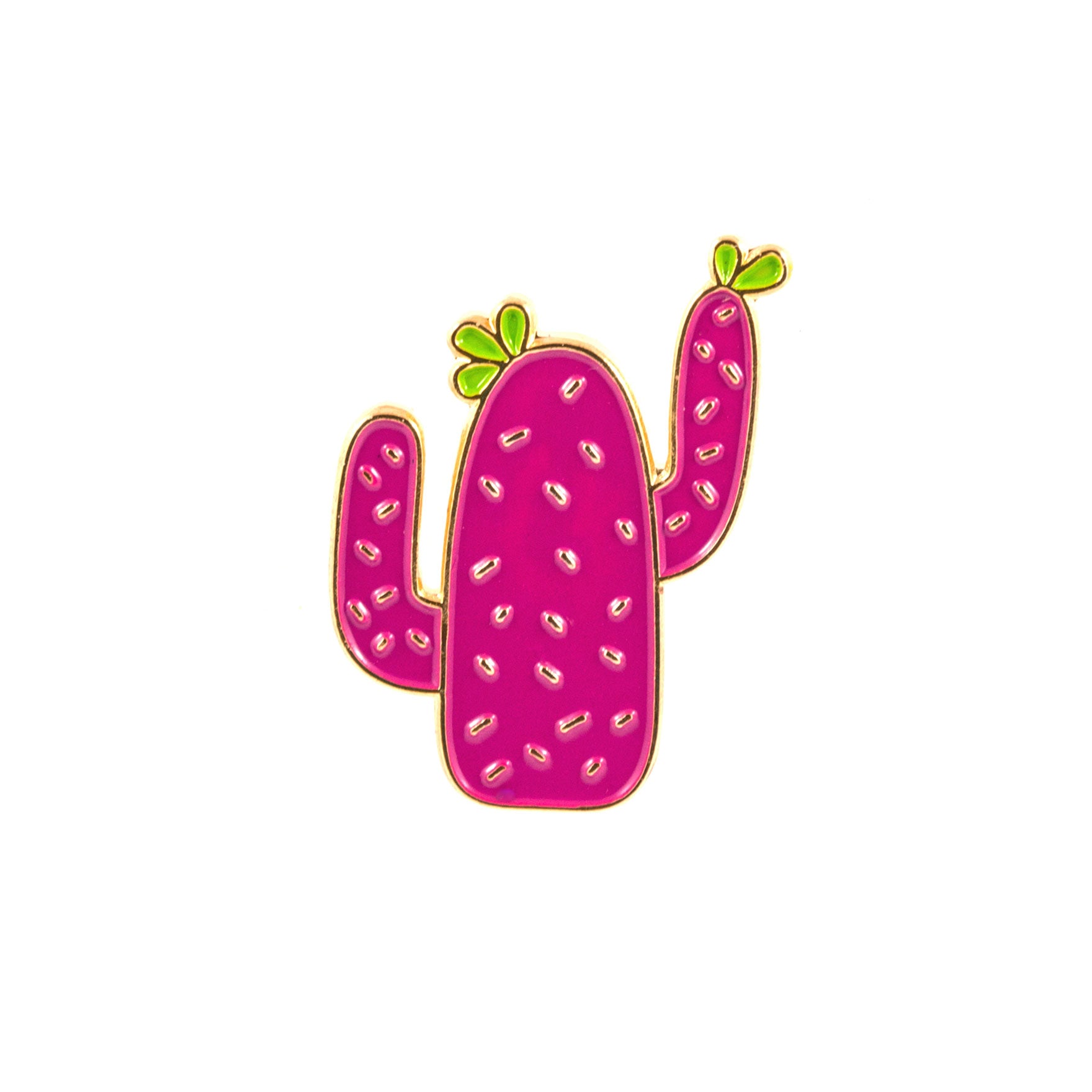 Pink Cactus Pin