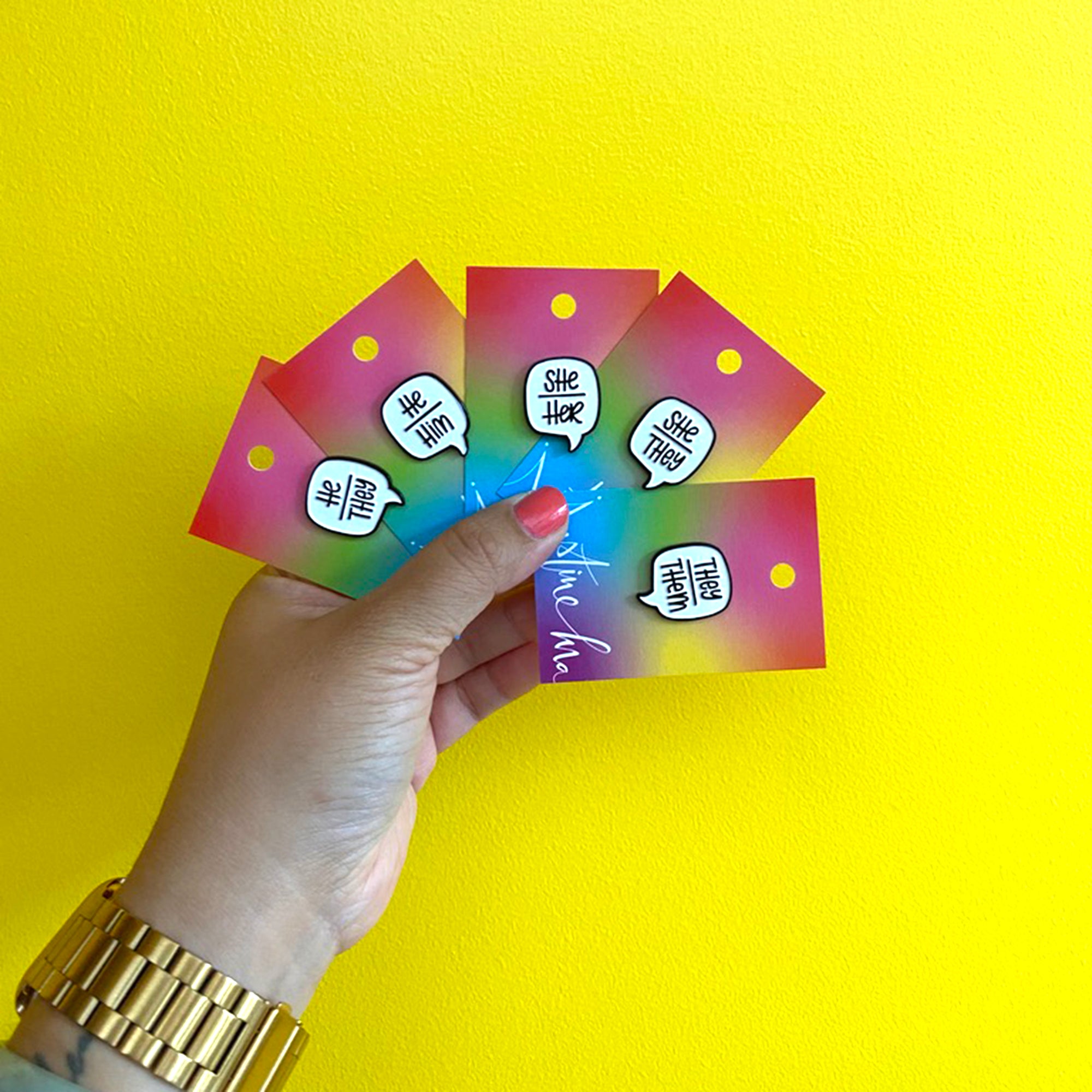 Pronoun Pins