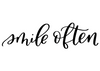 Smile Often Decal