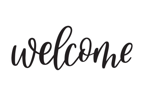 Welcome Decal