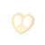 Peace Heart Enamel Pin
