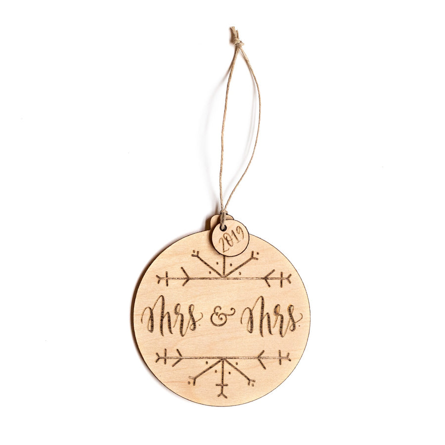 Mrs. & Mrs. Ornament