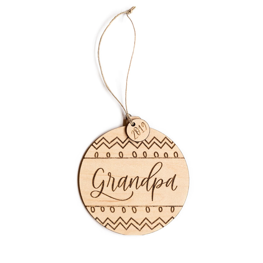 Grandpa Ornament