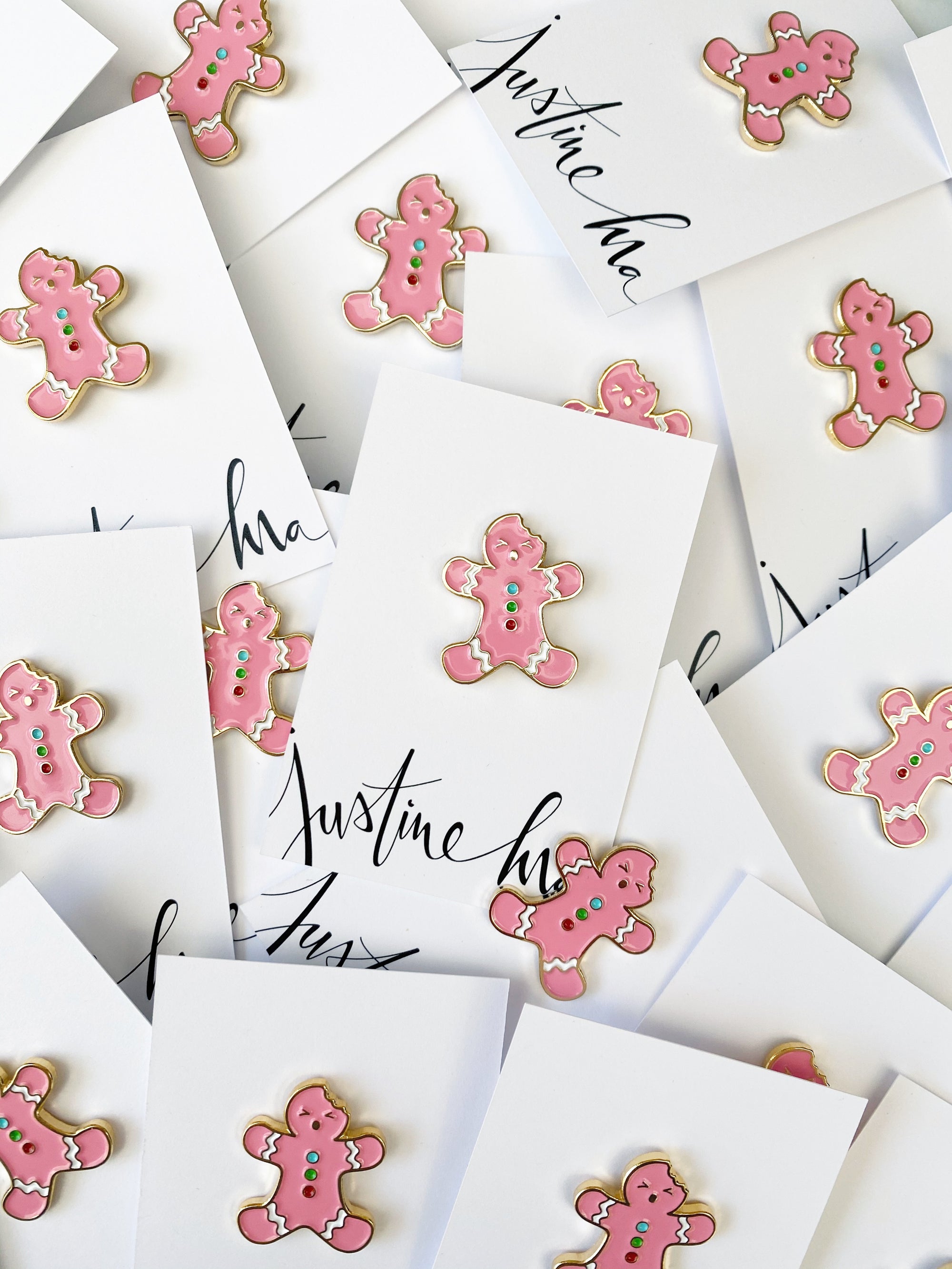 Gingerbread Person Pins