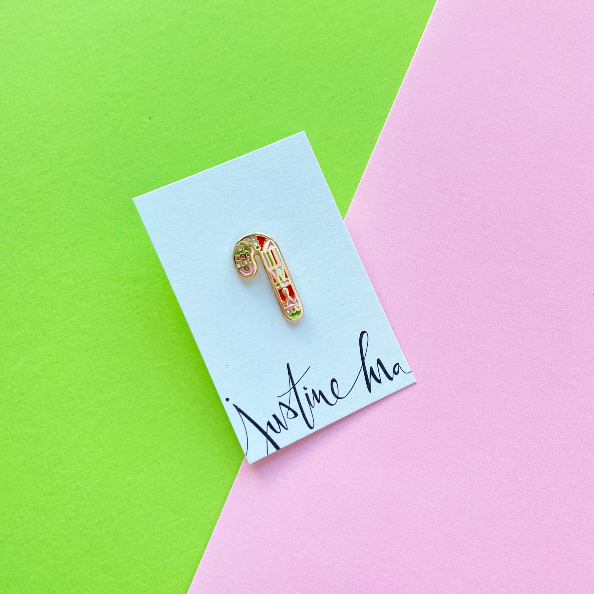 Candy Cane Pin