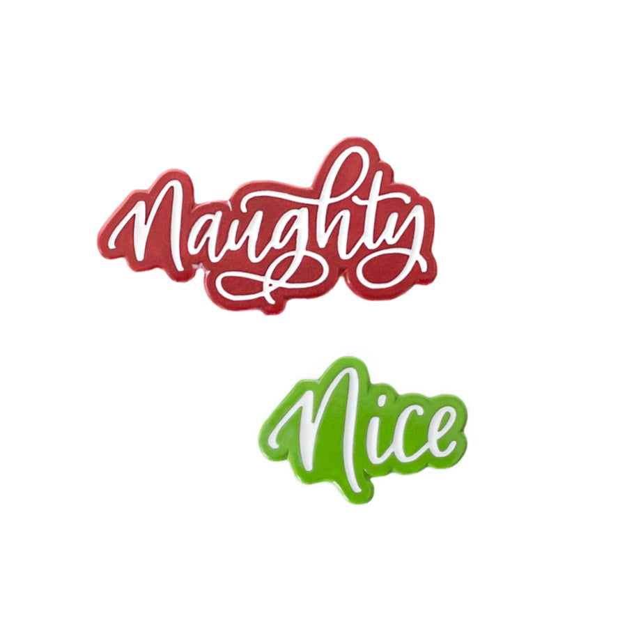 Naughty Nice Pins
