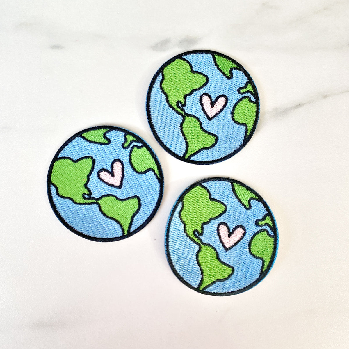Earth Iron-On Patch
